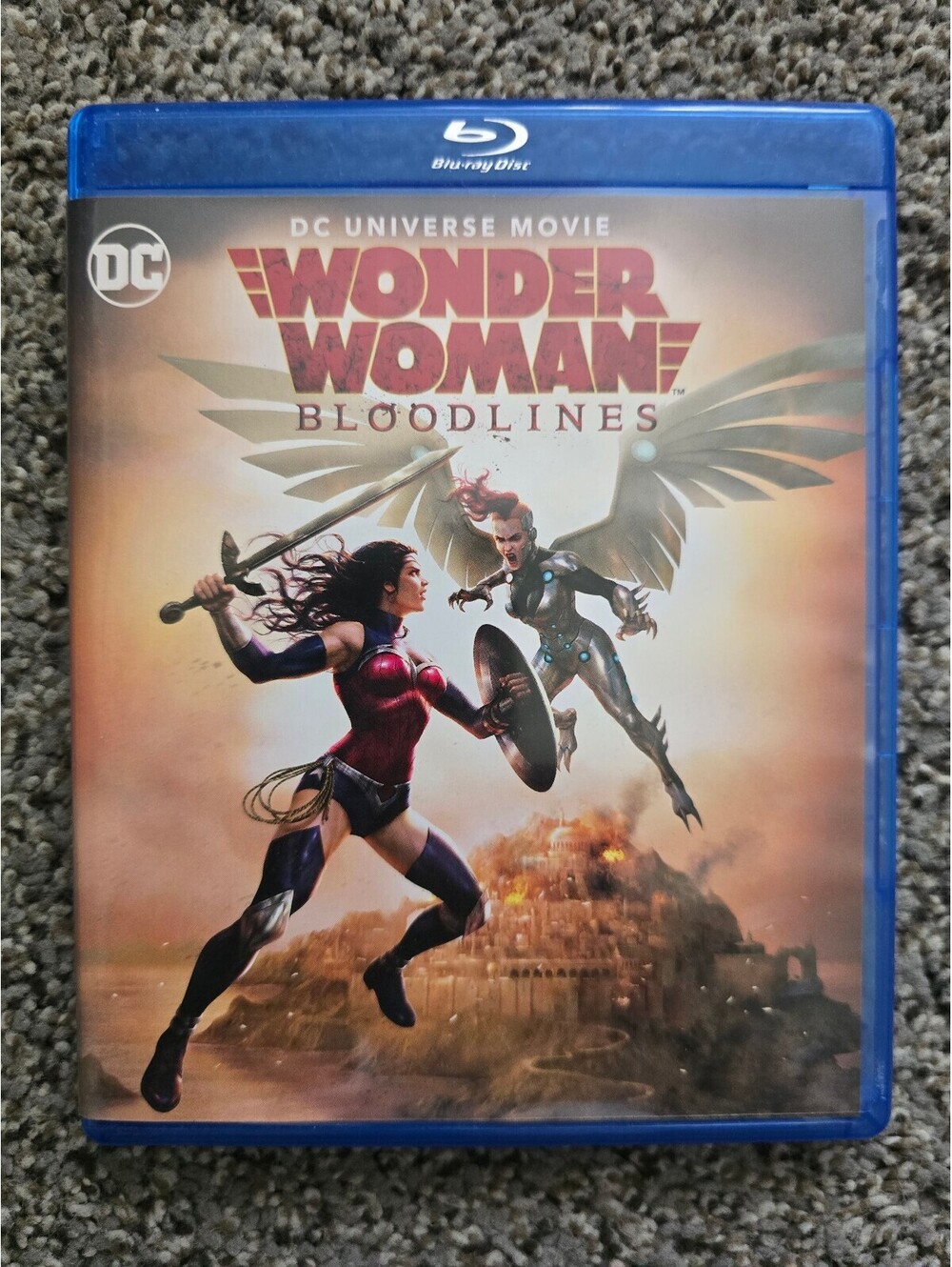 Wonder Woman Bloodlines Blu-ray DC Comics Animated Movie 2019 Gal Gadot Batman
